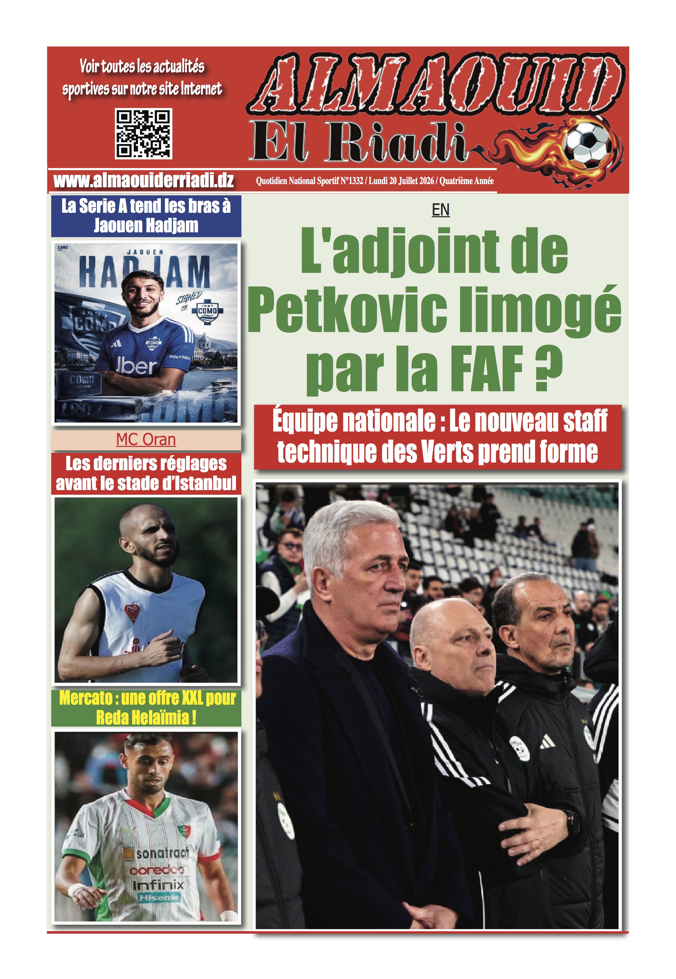 Édition du 2026-07-19