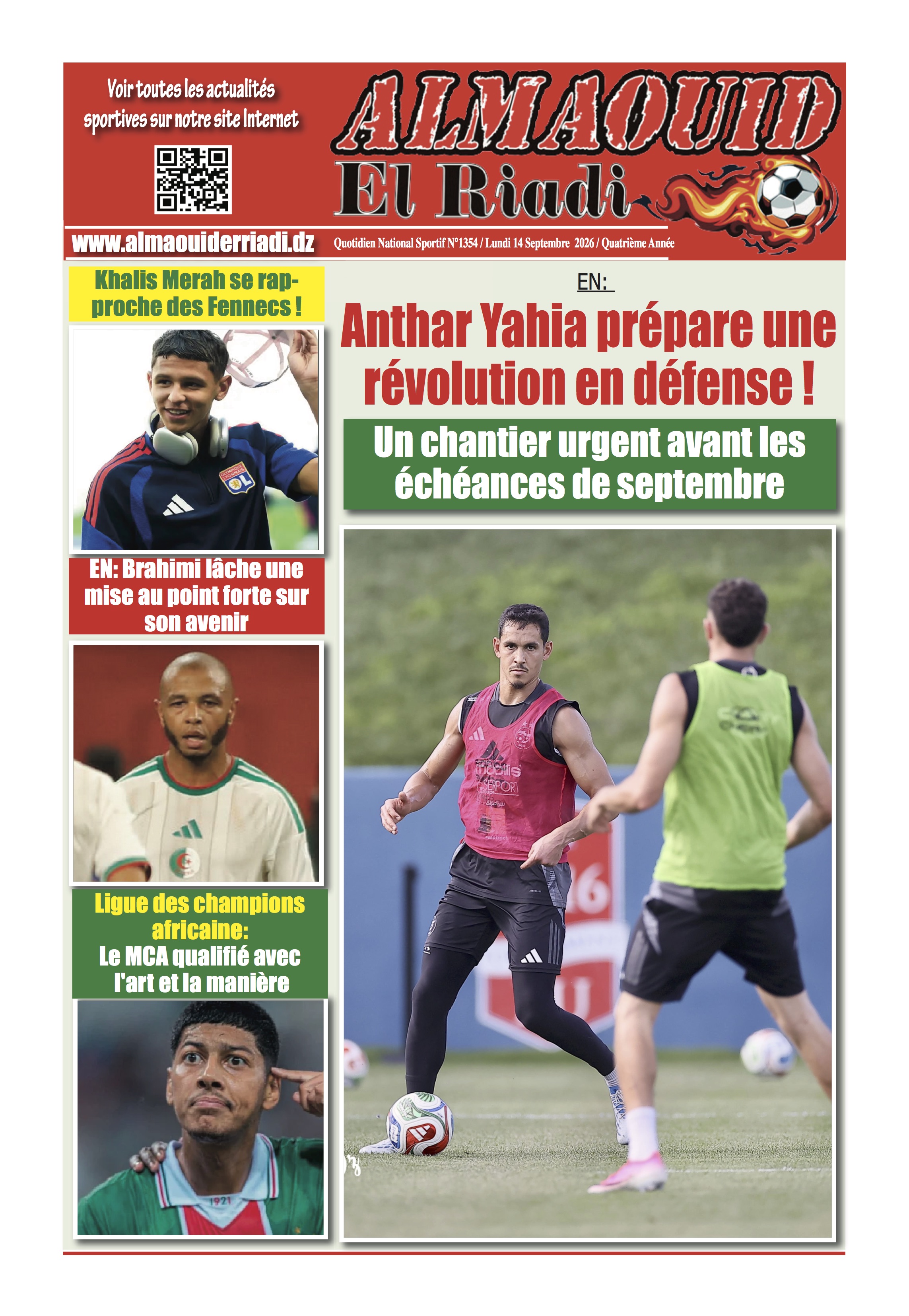 Édition du 2026-09-13