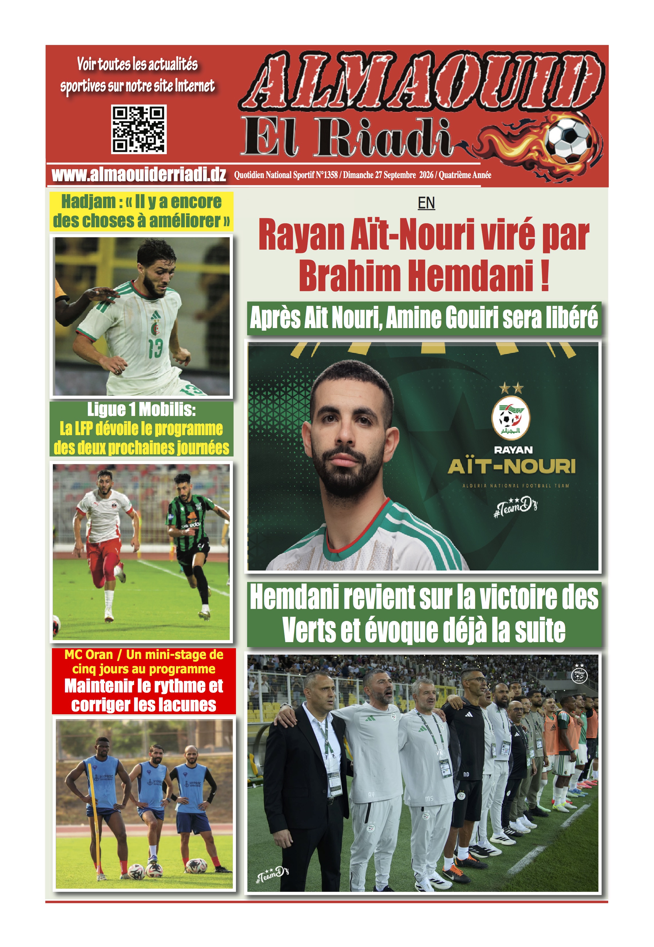 Édition du 2026-09-26