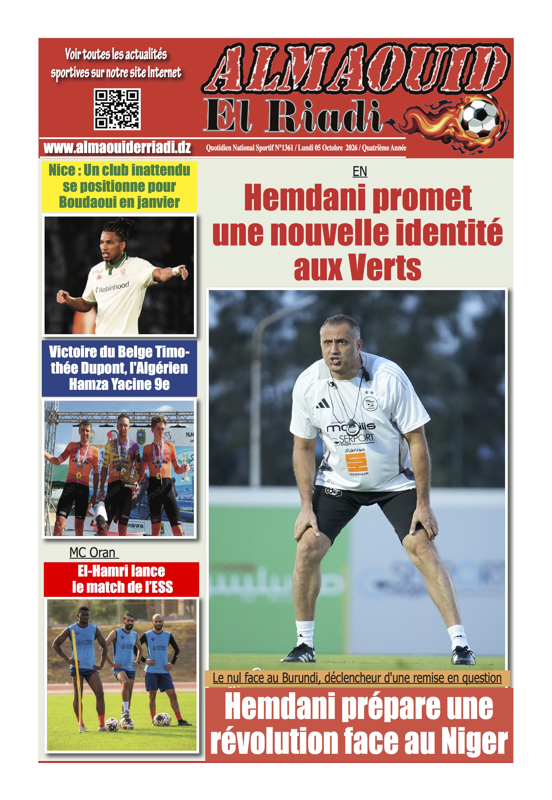 Édition du 2026-10-04