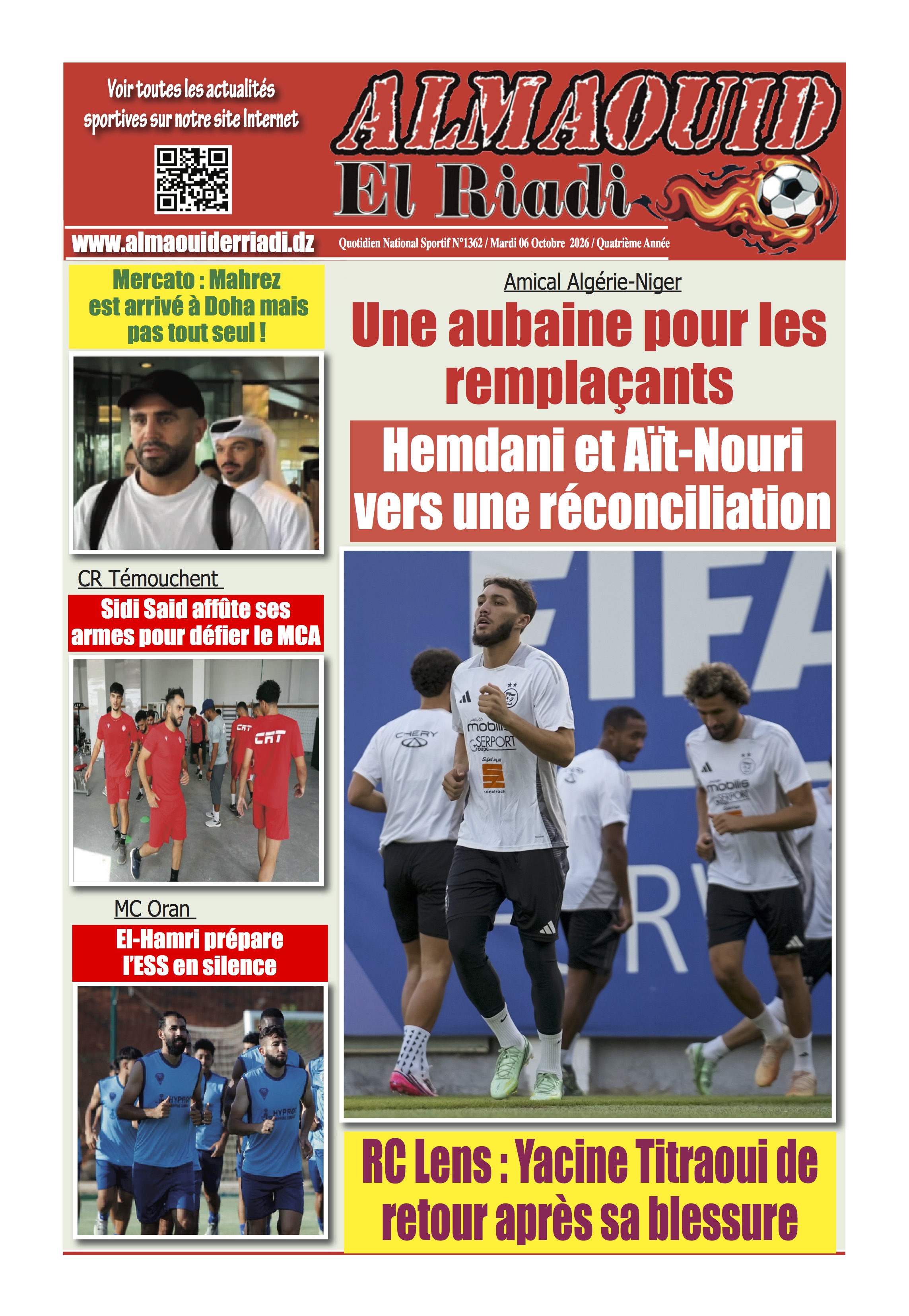Édition du 2026-10-05